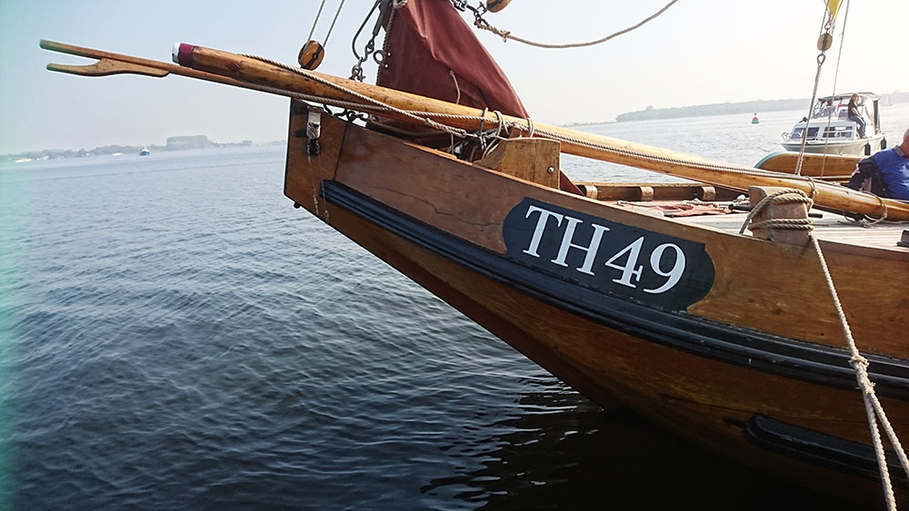 Sail On a Traditional Dutch Barge, Veere: Walcheren, Zeeland, Netherlands