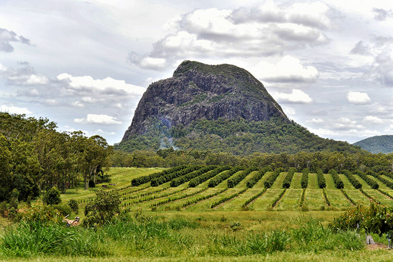 Glasshouse Mountains: Queensland, Australia