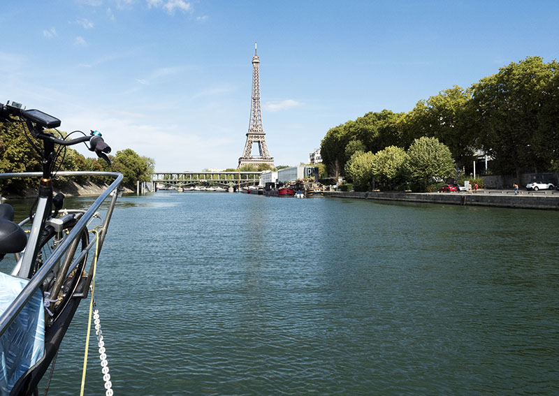 Paris Arrival: Bougival Lock to Paris (Arsenal Marina)