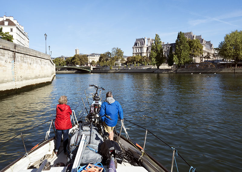 Time to Depart: Paris to Bougival, France