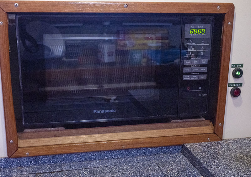 A New Microwave Installed