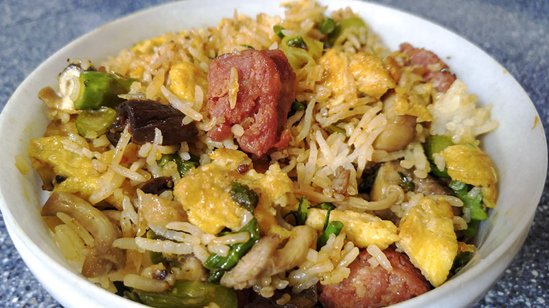 Fried Rice (Fresh Vegetable version)